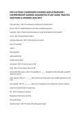 NSG 535 EXAM 2 RADIOLOGIC IMAGING AND ULTRASOUND &vert; COMPREHENSIVE NURSING DIAGNOSTICS STUDY GUIDE&comma; PRACTICE QUESTIONS & ANSWERS 2026&sol;2027