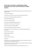 NSG 535 EXAM 4 PAP SMEAR &vert; COMPREHENSIVE NURSING DIAGNOSTICS STUDY GUIDE&comma; PRACTICE QUESTIONS & ANSWERS 2026&sol;2027&NewLine;&NewLine;