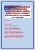 NYC Custodian Engineer Exam Prep 2026-2027&colon; 275 Practice Questions with Verified Answers & Detailed Rationales &vert; Complete Study Guide for NYC DOE Custodian Engineer&comma; Q99 & Q100 Exams &vert; Updated per Latest NYC DOE&comma; DOB & FDNY Guidelines &vert; A&plus; Guaranteed