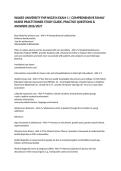 WILKES UNIVERSITY FNP NSG554 EXAM 1 &vert; COMPREHENSIVE FAMILY NURSE PRACTITIONER STUDY GUIDE&comma; PRACTICE QUESTIONS & ANSWERS 2026&sol;2027