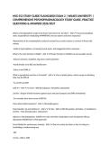 NSG 552 STUDY GUIDE FLASHCARDS EXAM 2 &vert; WILKES UNIVERSITY &vert; COMPREHENSIVE PSYCHOPHARMACOLOGY STUDY GUIDE&comma; PRACTICE QUESTIONS & ANSWERS 2026&sol;2027