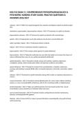 NSG 552 EXAM 3 &vert; COMPREHENSIVE PSYCHOPHARMACOLOGY & PSYCHIATRIC NURSING STUDY GUIDE&comma; PRACTICE QUESTIONS & ANSWERS 2026&sol;2027&NewLine;&NewLine;