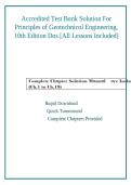 Accredited Test Bank & Solutions for Principles of Geotechnical Engineering&comma; 10th Edition by Braja M&period; Das &ndash; All Lessons Included