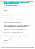 PEAT Exam Bundle 2025 &lpar;Real Exams&rpar; &vert; Exam 1&comma; 2&comma; 3&comma; and 4 &vert; Complete Versions &vert; Questions and Correct Answers&NewLine;