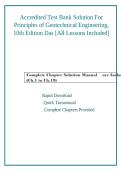 TestBank Principles of Geotechnical Engineering 10th Ed Braja M&period; Das 2026&sol;2027