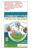 TestBank Nies Community Public Health Nursing 8th Ed McEwen Ch 1-34 2026&sol;2027