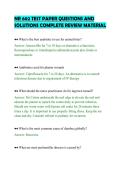 NR 602 TEST PAPER QUESTIONS AND&NewLine;SOLUTIONS COMPLETE REVIEW MATERIAL