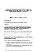 WGU D027 ADVANCED PATHOPHARMACOLOGICAL FOUNDATIONS &vert;ESSENTIAL GUIDE TO CREATING YOUR MSN CORE WORD E-PORTFOLIO 2026&NewLine;&NewLine;