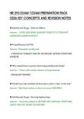 NR 293 EXAM 1 EXAM PREPARATION PACK&NewLine;2026 KEY CONCEPTS AND REVISION NOTES