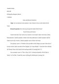 Class notes HIS 100 