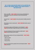 IDM 1010 FInal ExaM 2026 WITH CORRECT aCTUal QUESTIOnS anD&NewLine;CORRECTlY WEll DEFInED anSWERS laTEST alREaDY GRaDED a&plus; &vert; &vert;&NewLine;MOST RECEnT 2026 &period; 