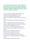 WGU D276 Web Development Foundations &vert; Practice Questions & Answers &vert; 2026 Study Guide&NewLine;&NewLine;