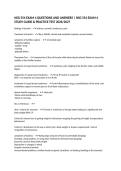 NSG 554 EXAM 4 QUESTIONS AND ANSWERS &vert; NSG 554 EXAM 4 STUDY GUIDE & PRACTICE TEST 2026&sol;2027