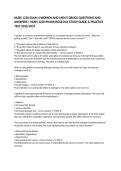 NURS 1230 EXAM 4 WOMEN AND MEN'S DRUGS QUESTIONS AND ANSWERS &vert; NURS 1230 PHARMACOLOGY STUDY GUIDE & PRACTICE TEST 2026&sol;2027