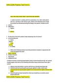 NHA CCMA Final Exam Form C &vert; Questions & Answers &vert; Certified Clinical Medical Assistant Exam Prep