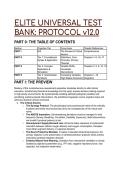 2026&sol;2027 Elite Universal Critical Care Nursing Test Bank&colon; Grandmaster-Level Questions&comma; Distractor Analyses & Rationales