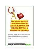 Peer Support Specialist Certification Exam 150 Questions & Answers &vert; Recovery&comma; Trauma-Informed Care&comma; Motivational Interviewing 2026