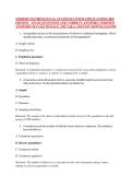 MODERN MATHEMATICAL STATISTICS WITH APPLICATIONS 3RD &NewLine;EDITION &ndash; EXAM QUESTIONS AND CORRECT ANSWERS &lpar;VERIFIED &NewLine;ANSWERS&rpar; PLUS RATIONALE &vert; 2027 Q&A &vert; INSTANT DOWNLOAD PDF