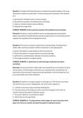Academic Year 2026&ndash;2027 Palliative & End-of-Life Care Study Guide &vert; 190&plus; Practice Exam Questions with Verified Answers & Detailed Rationales &vert; Comprehensive Test Bank for Hospice&comma; Symptom Management&comma; Grief & Ethics Prep&period;