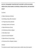 WGU D398 &ndash; DATA MANAGEMENT FOUNDATIONS OBJECTIVE ASSESSMENT&ndash; QUESTIONS AND ANSWERS &vert;&NewLine;VERIFIED AND WELL DETAILED ANSWERS &vert; PLUS RATIONALES &vert; DOWNLOAD AND PASS &vert; LATEST EXAM UPDATE&NewLine;2026&sol;2027