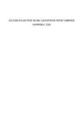 ATI CMS EXAM TEST BANK &vert; QUESTIONS WITH VERIFIED ANSWERS &vert; 2026  