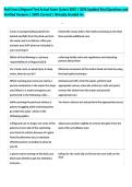 Lifeguard Test&colon; Red Cross &ndash; 2026 Updated Version &ndash; Full Examination Questions with Verified A&plus; Answers