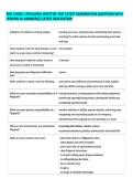 Lifeguard Test&colon; Red Cross &ndash; 2026 Updated Version &ndash; Full Examination Questions with Verified A&plus; Answers