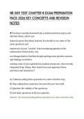 NR 509 TEST CHAPTER 8 EXAM PREPARATION&NewLine;PACK 2026 KEY CONCEPTS AND REVISION&NewLine;NOTES