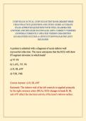 CCRN EXAM &sol;ACTUAL CCRN EXAM TEST BANK 2026&sol;2027 HIGH YIELD PRACTICE QUESTIONS AND STUDY GUIDE ACCURATE EXAM APPROVED QUESTIONS WITH WELL ELABORATED ANSWERS AND DETAILED RATIONALES &lpar;100&percnt; CORRECT VERIFIED ANSWERS&rpar; CURRENTLY UPDATED VERSION 2026 EDITION &vert;GUA