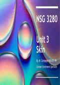 NSG 3280 Unit 3Skin 2026 update 