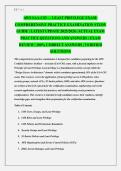AWS SAA-C03 &mdash; LEAST PRIVILEGE EXAM&colon; &NewLine;COMPREHENSIVE PRACTICE EXAMINATION STUDY &NewLine;GUIDE &vert; LATEST UPDATE 2025&sol;2026 &vert; ACTUAL EXAM &NewLine;PRACTICE QUESTIONS AND ANSWERS &vert; EXAM &NewLine;REVIEW &vert; 100&percnt; CORRECT ANSWERS &vert; VERIFIED &NewLine;SOLUTIONS 