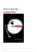 Test Bank for Marketing&comma; 3rd Edition &vert; Greg Elliott&comma; Sharyn Rundle-Thiele & David Waller &vert; All Chapters