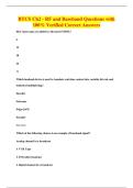 BTCS Ch2 - RF and Baseband Questions with&NewLine;100&percnt; Verified Correct Answers