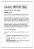 NU 518 EXAM 1&ndash;4 &ndash; COMPREHENSIVE EXAM STUDY &NewLine;GUIDE ACTUAL EXAM &lbrack;QUESTION 1-200&rsqb; AND &NewLine;ANSWERS UPDATED 2026&sol;2027 &vert; 100&percnt; VERIFIED &vert; &NewLine;DETAILED RATIONALES &ndash; PASS GUARANTEED A&plus; &NewLine;GRADED &vert; INSTANT DOWNLOAD 