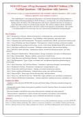 NUR 155 Exam 1 Prep Document &vert; 2026&sol;2027 Edition &vert; 150&NewLine;Verified Questions - 140 Questions with Answers