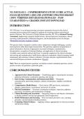 NU 518 EXAM 1 &ndash; COMPREHENSIVE STUDY GUIDE ACTUAL &NewLine;EXAM &lbrack;QUESTION 1-200&rsqb; AND ANSWERS UPDATED 2026&sol;2027 &NewLine;&vert; 100&percnt; VERIFIED &vert; DETAILED RATIONALES &ndash; PASS &NewLine;GUARANTEED A&plus; GRADED &vert; INSTANT DOWNLOAD 