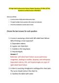 ATI High-Yield Cardiovascular Review Original Questions &lpar;75 REAL ACTUAL Questions&rpar; verified Answers UPDATED&excl;&excl;&excl;
