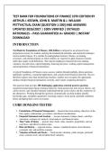 TEST BANK FOR FOUNDATIONS OF FINANCE 10TH EDITION BY &NewLine;ARTHUR J&period; KEOWN&comma; JOHN D&period; MARTIN & J&period; WILLIAM &NewLine;PETTYACTUAL EXAM &lbrack;QUESTION 1-200&rsqb; AND ANSWERS &NewLine;UPDATED 2026&sol;2027 &vert; 100&percnt; VERIFIED &vert; DETAILED &NewLine;RATIONALES &ndash; PASS GUARANTEED A&plus; GRADED &vert; INSTANT &NewLine;DOWNLOA