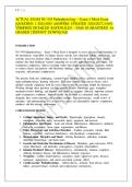 ACTUAL EXAM NU 545 Pathophysiology &ndash; Exam 1 Mock Exam &NewLine;&lbrack;QUESTION 1-200&rsqb; AND ANSWERS UPDATED 2026&sol;2027 &vert; 100&percnt; &NewLine;VERIFIED&vert; DETAILED RATIONALES &ndash; PASS GUARANTEED A&plus; &NewLine;GRADED &vert; INSTANT DOWNLOADACTUAL EXAM NU 545 Pathophysiology &ndash; Exam 1 Mock Exam &NewLine;&lbrack;QUESTION