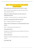 E025 - Terms Test Questions with Verified&NewLine;Correct Answers