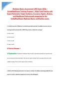 Medicare Basics Assessment UHC Exam 2026 &ndash; &NewLine;UnitedHealthcare Training Program &vert; High-Yield Practice with  &NewLine;Expert Rationales Target Audience&colon; Insurance Agents&comma; Brokers&comma; &NewLine;and Healthcare Professionals preparing for the &NewLine;UnitedHealthcare Medicare Basics 