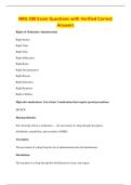 NRG 200 Exam Questions with Verified Correct&NewLine;Answers