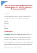 WGU D116 Advanced Pharmacology Objective Assessment &NewLine;Actual Exam Questions 200 &vert; 2026&sol;2027 Edition &vert; 100&percnt; &NewLine;Pass Guaranteed &vert; Graded A&plus;