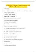NURS 580 Midterm Exam Questions with&NewLine;100&percnt; Verified Correct Answers