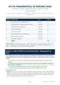 ATI PN Fundamentals Exam Files 2026&sol;2027 &vert; Package Deal &vert; Verified Q&A &vert; A&plus; Graded