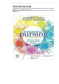 Test Bank for Fundamentals of Nursing&colon; Active Learning for Collaborative Practice 3rd Edition by Barbara L&period; Yoost & Lynne R&period; Crawford &mdash; Chapters 1&ndash;42 Complete Study Guide