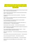 NEIEP 500 Final Exam with all Correct & 100&percnt; Verified Answers &vert;Actual Complete Update &vert;Already Graded A&plus; &lpar;Just Released&rpar;