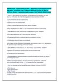 NAPA CPFA Certification Exam &ndash; National Association of Plan&NewLine;Advisors Certified Plan Fiduciary Advisor &lbrack;2026&rsqb; UPDATED&NewLine;ACTUAL Exam &vert; Question and Answer &vert; DETAILED SOLUTIONS