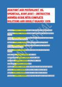 Anatomy & Physiology 2e&colon; Complete Test Bank & Study Guide &lpar;OpenStax&rpar; &vert; 1&comma;000&plus; Practice Qs