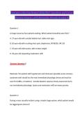 Emergency Nursing Newest 2026&sol;2027 Questions and Correct &NewLine;Detailed Answers with Rationales Already Graded A&plus; 
